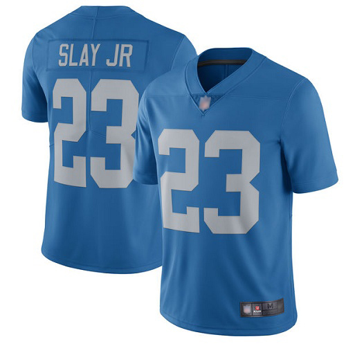 Detroit Lions Limited Blue Men Darius Slay Alternate Jersey NFL Football #23 Vapor Untouchable->youth nfl jersey->Youth Jersey